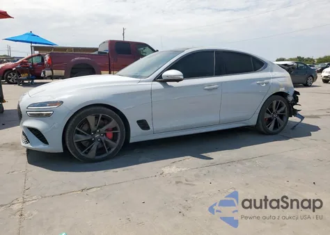 2022 Genesis G70 Base из США, поврежденный, VIN KMTG54TE7NU085709